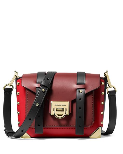 michael kors manhatten small|Michael Kors opened satchel purse.